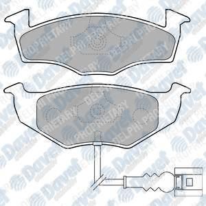 DELPHI LP1709 Fren Balatasi On (141mm) Polo Fabia 01-
